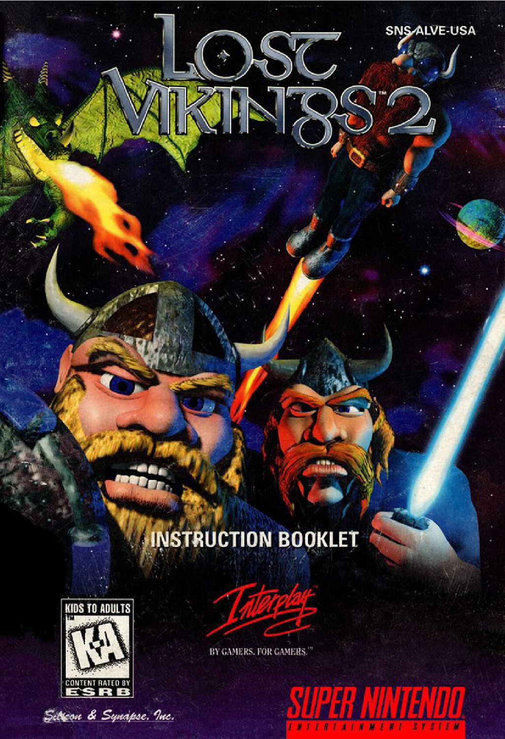 Lost Vikings 2 Reproduction Manual