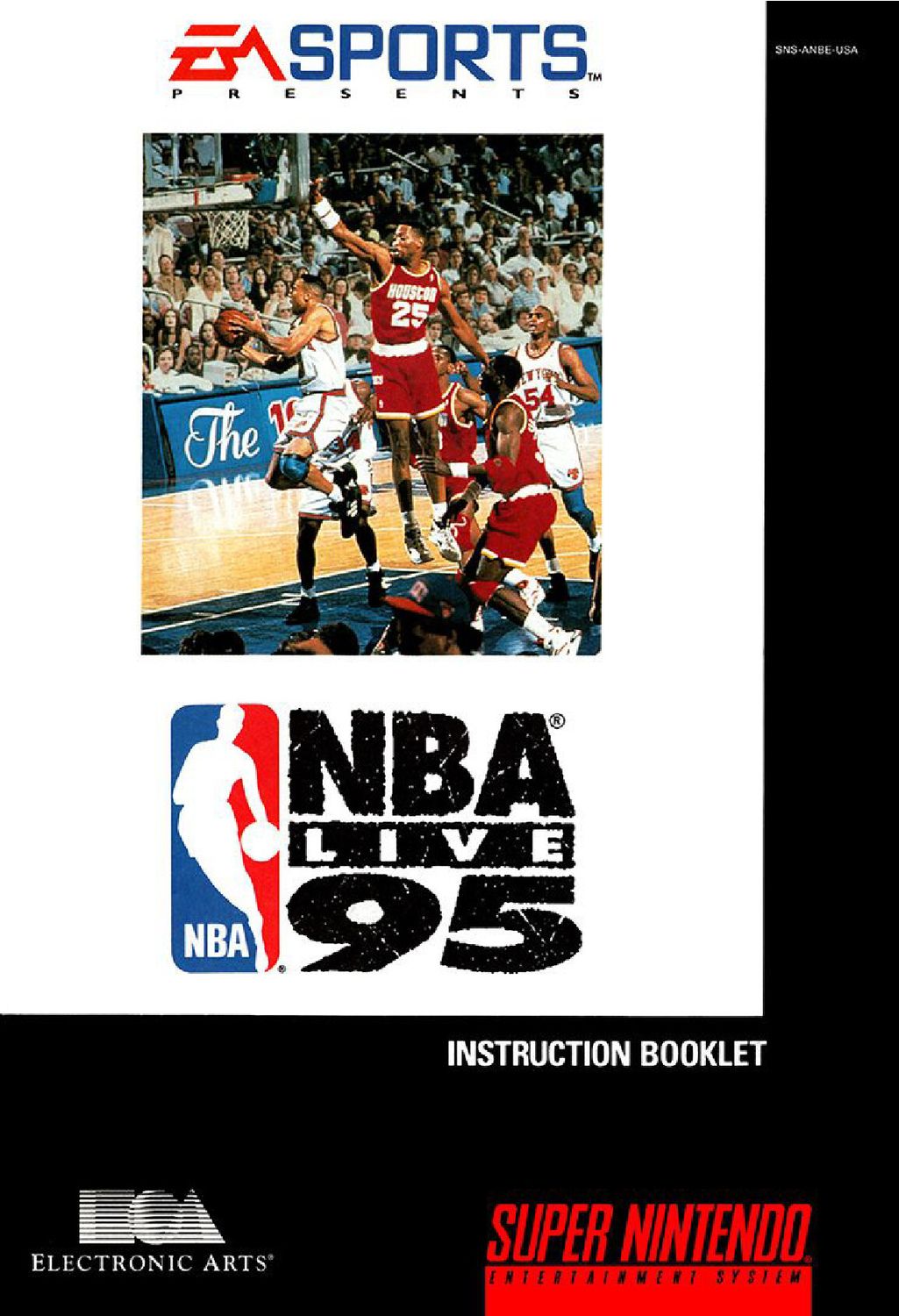 NBA Live 95 Reproduction Manual