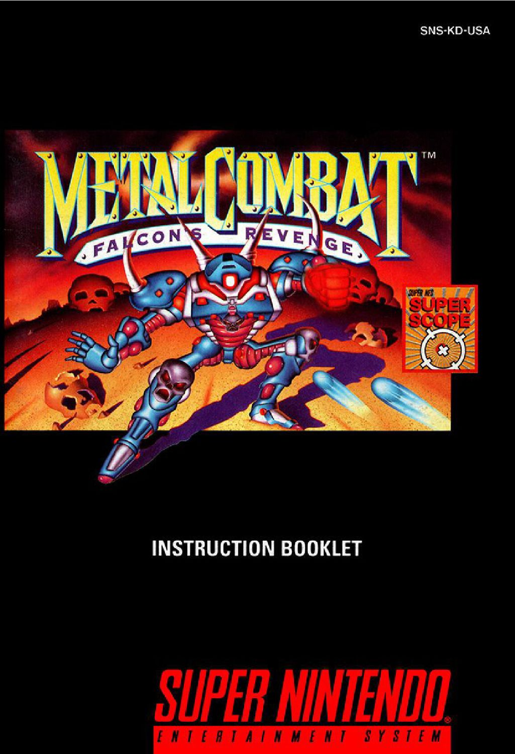 Metal Combat - Falcon&#39;s Revenge Reproduction Manual