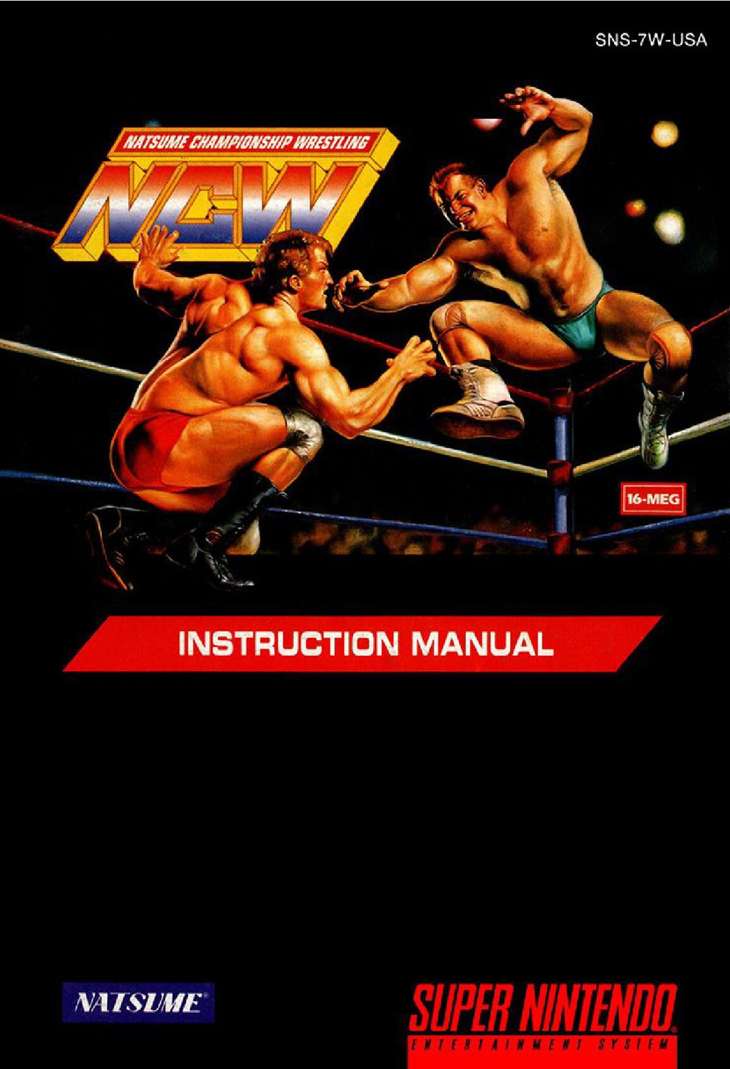 Natsume Championship Wrestling Reproduction Manual