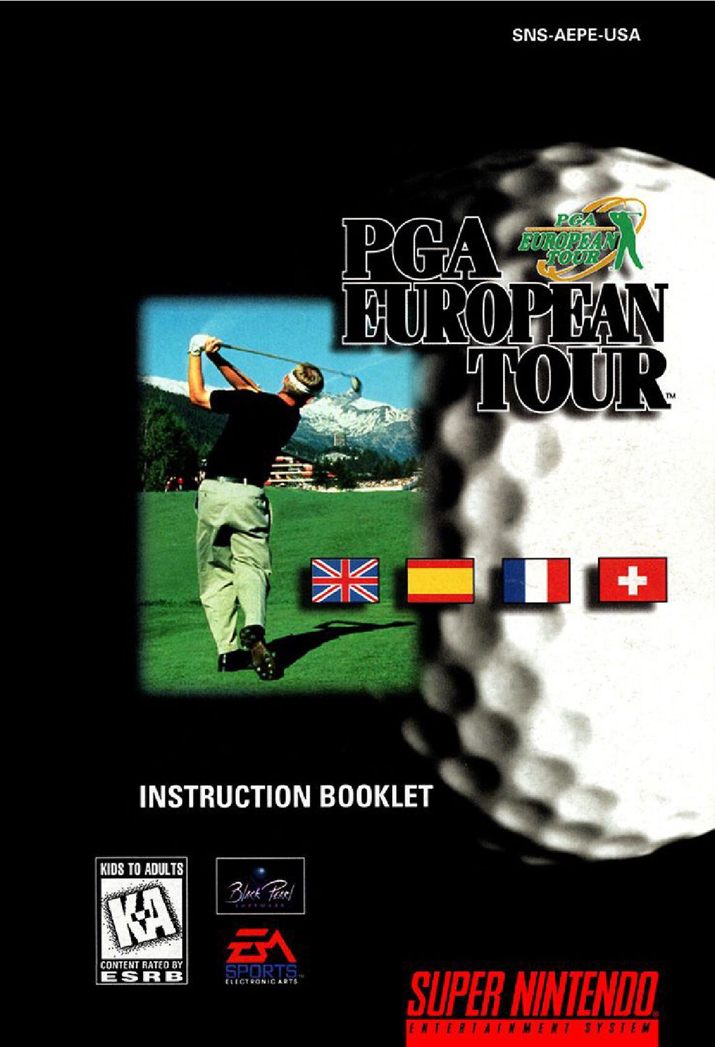 PGA European Tour Reproduction Manual