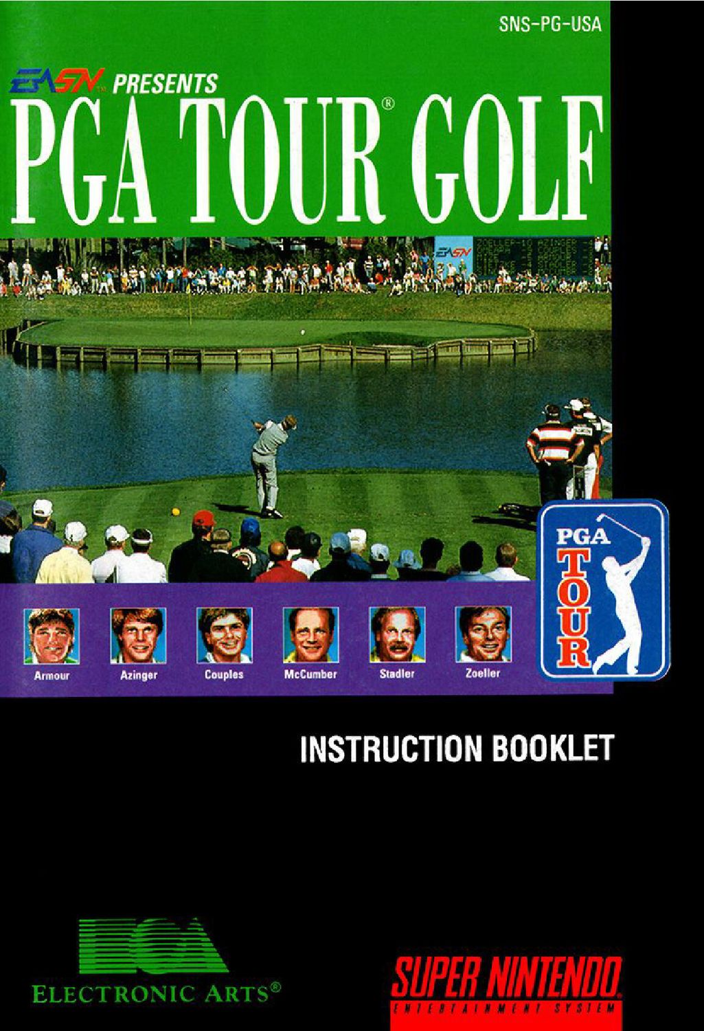 PGA Tour Golf Reproduction Manual