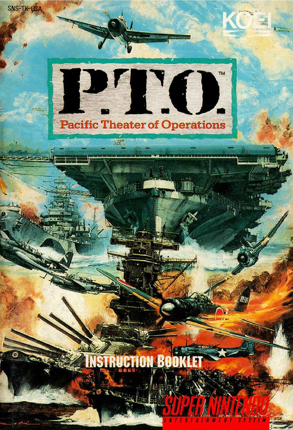 P.T.O. - Pacific Theater of Operations Reproduction Manual