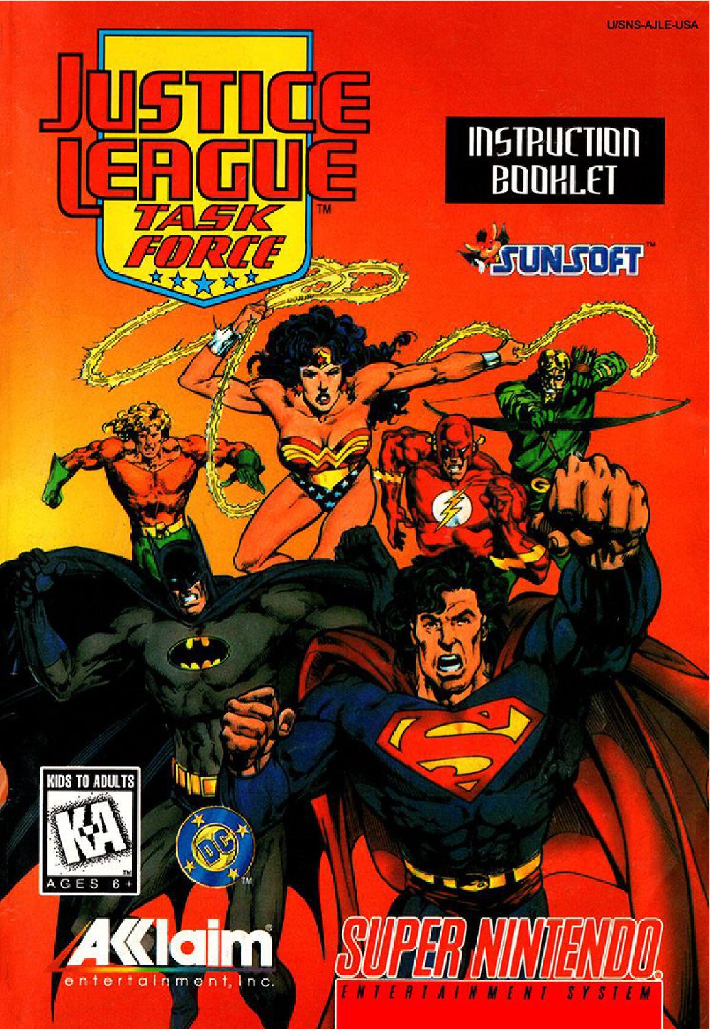 Justice League Task Force Reproduction Manual