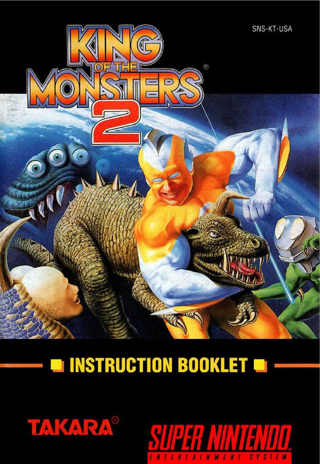 King of the Monsters 2 Reproduction Manual