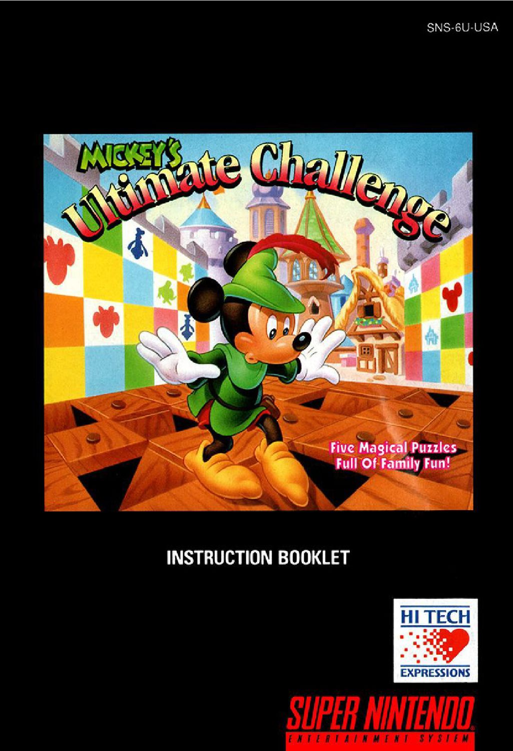 Mickey's Ultimate Challenge Reproduction Manual