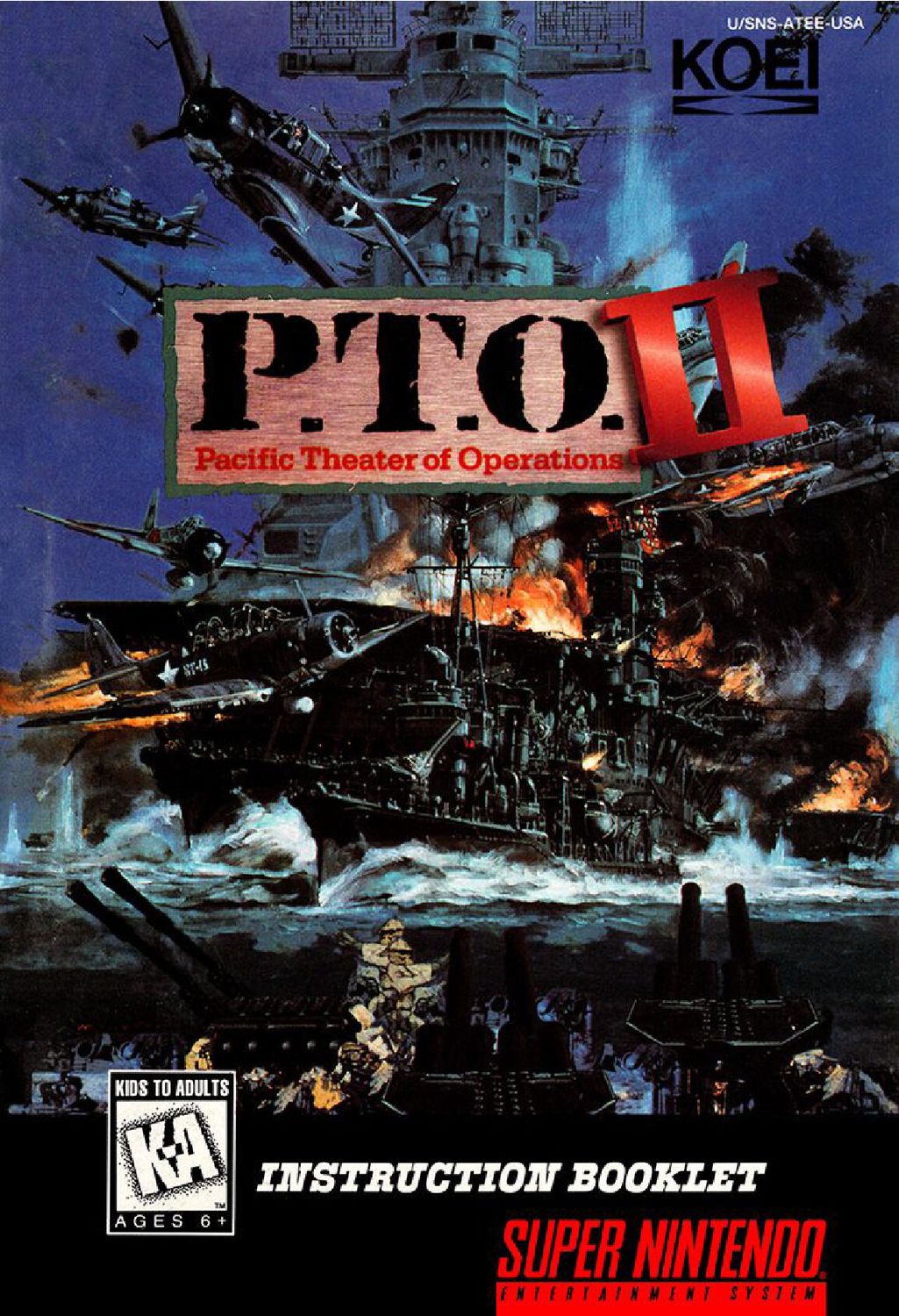 P.T.O. II - Pacific Theater of Operations Reproduction Manual