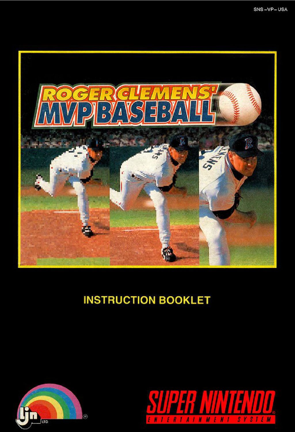 Roger Clemens' MVP Baseball Reproduction Manual