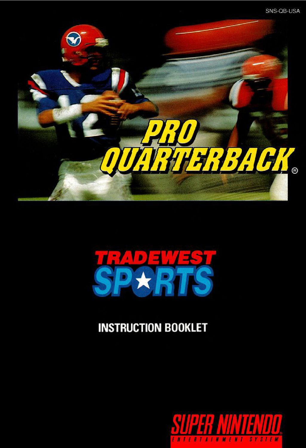Pro Quarterback Reproduction Manual