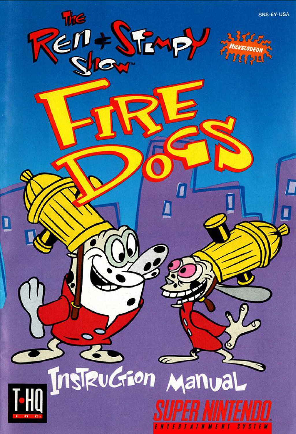 Ren &amp; Stimpy Show, The - Fire Dogs Reproduction Manual