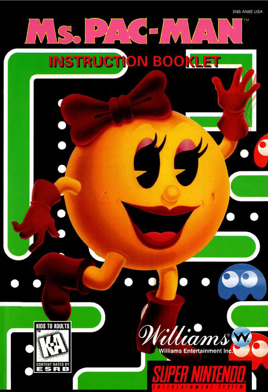 Ms. Pac-Man Reproduction Manual