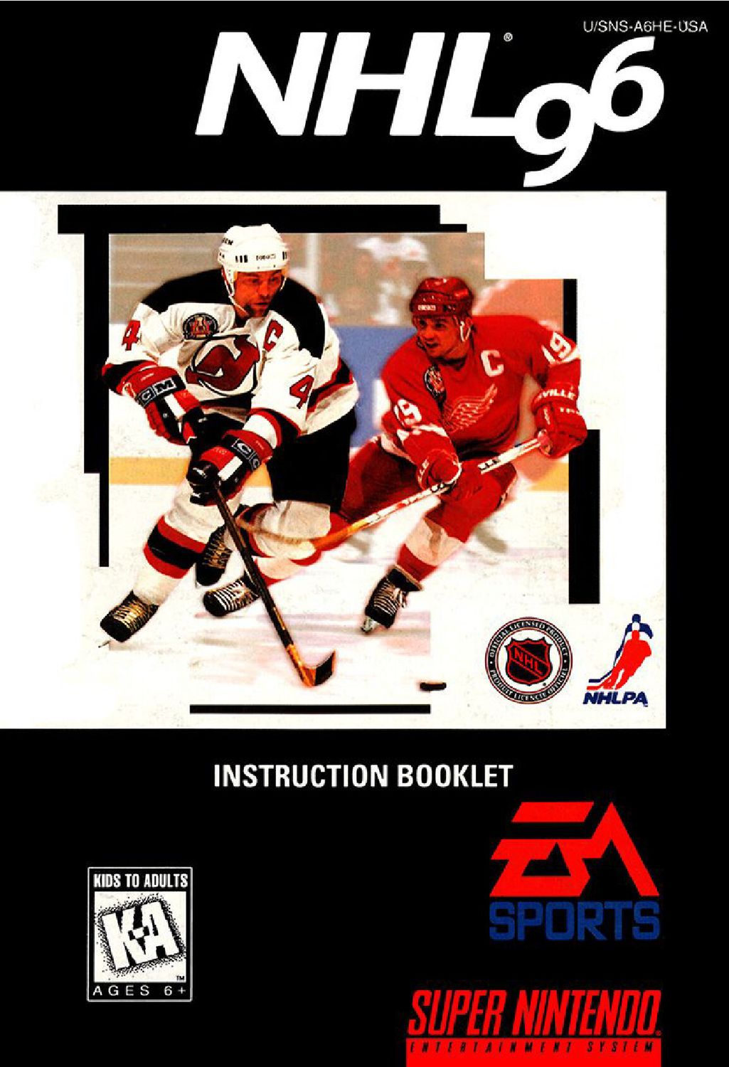 NHL 96 Reproduction Manual