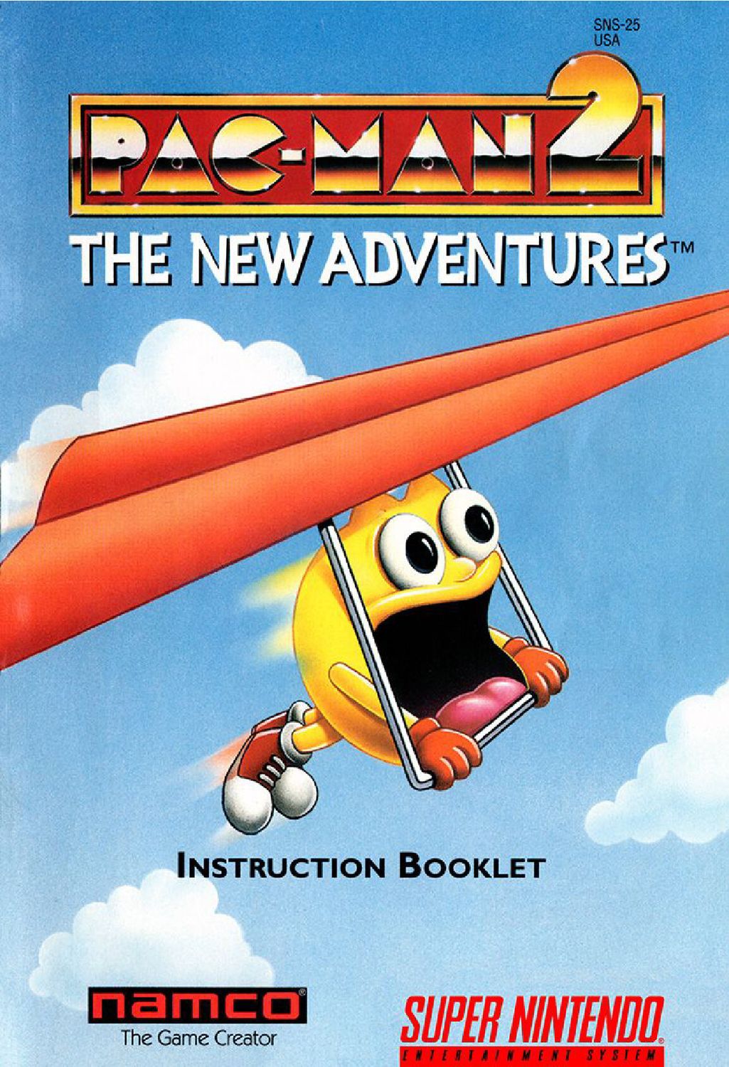Pac-Man 2 - The New Adventures Reproduction Manual