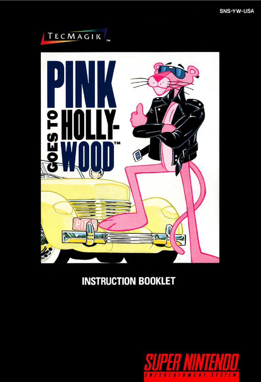 Pink Goes to Hollywood Reproduction Manual