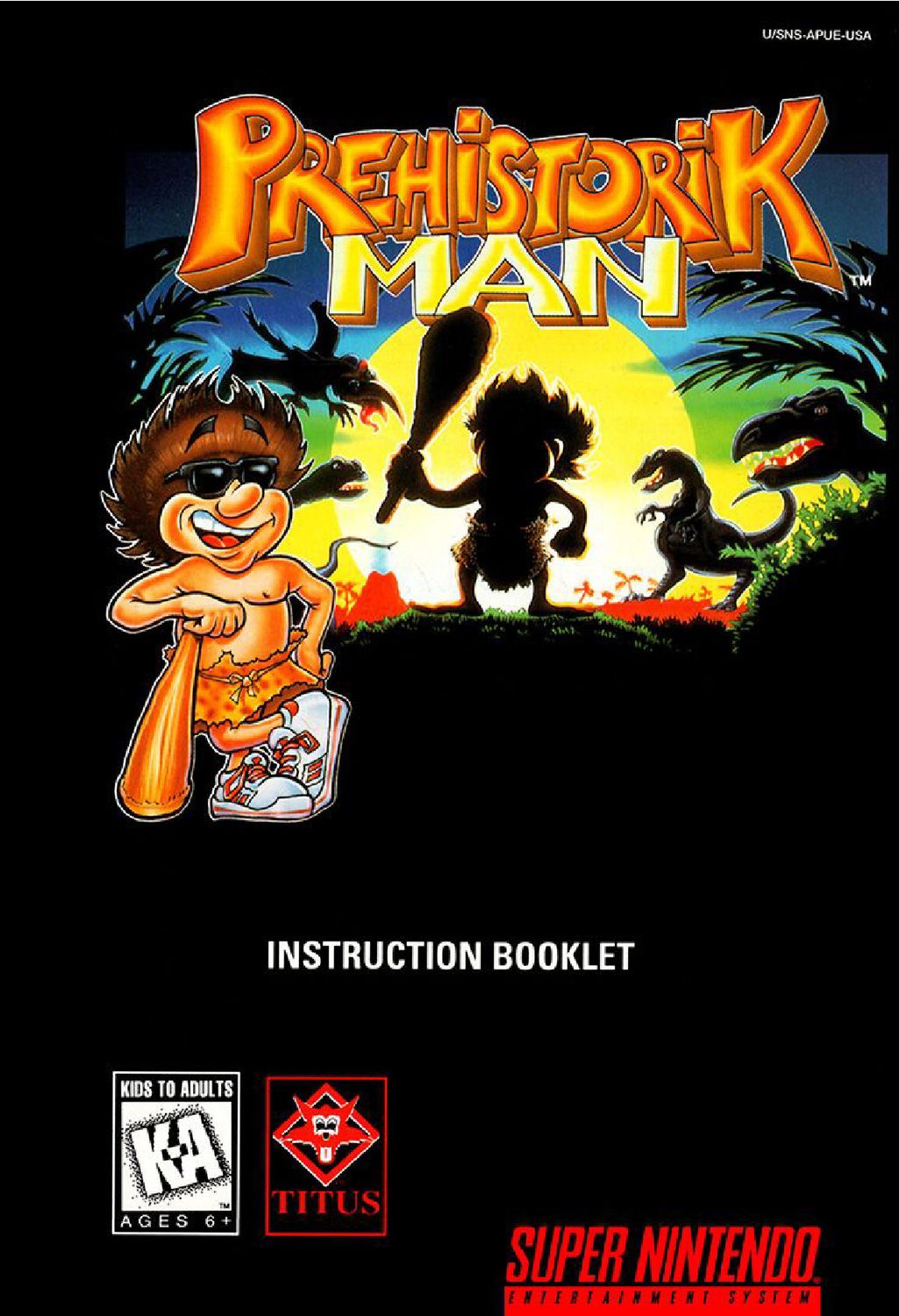 Prehistorik Man Reproduction Manual