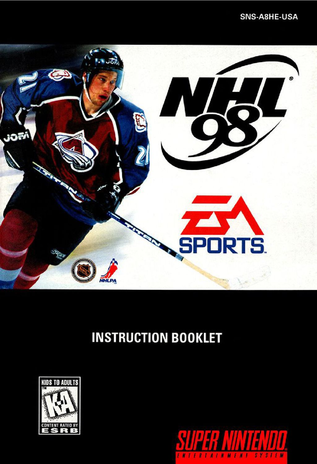 NHL 98 Reproduction Manual