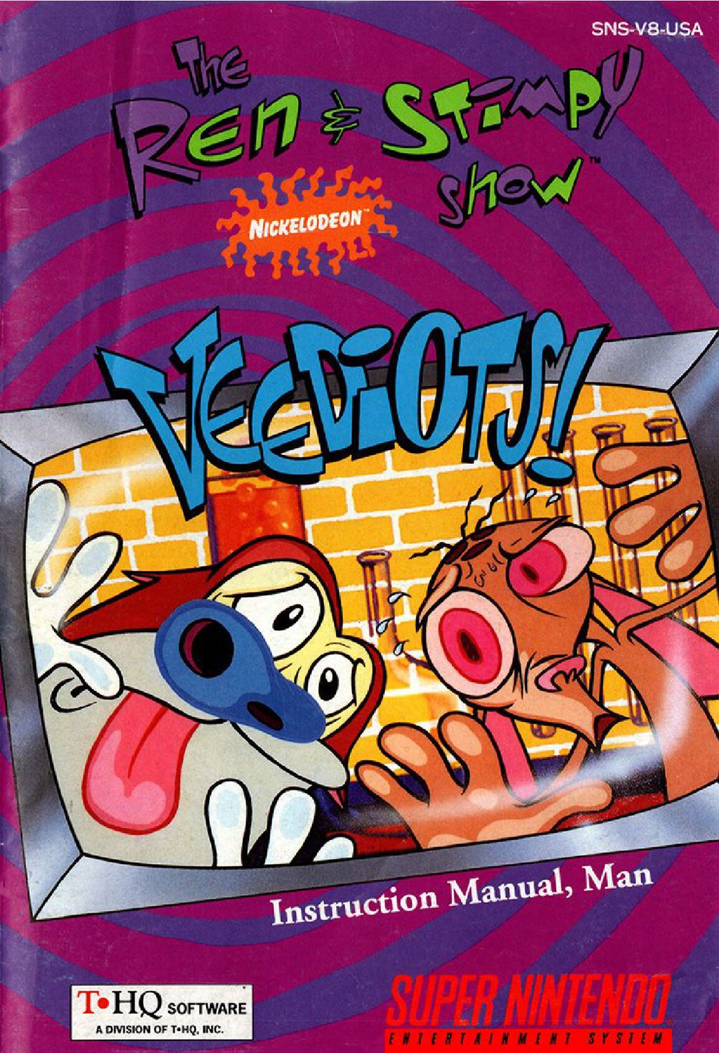 Ren &amp; Stimpy Show, The - Veediots! Reproduction Manual