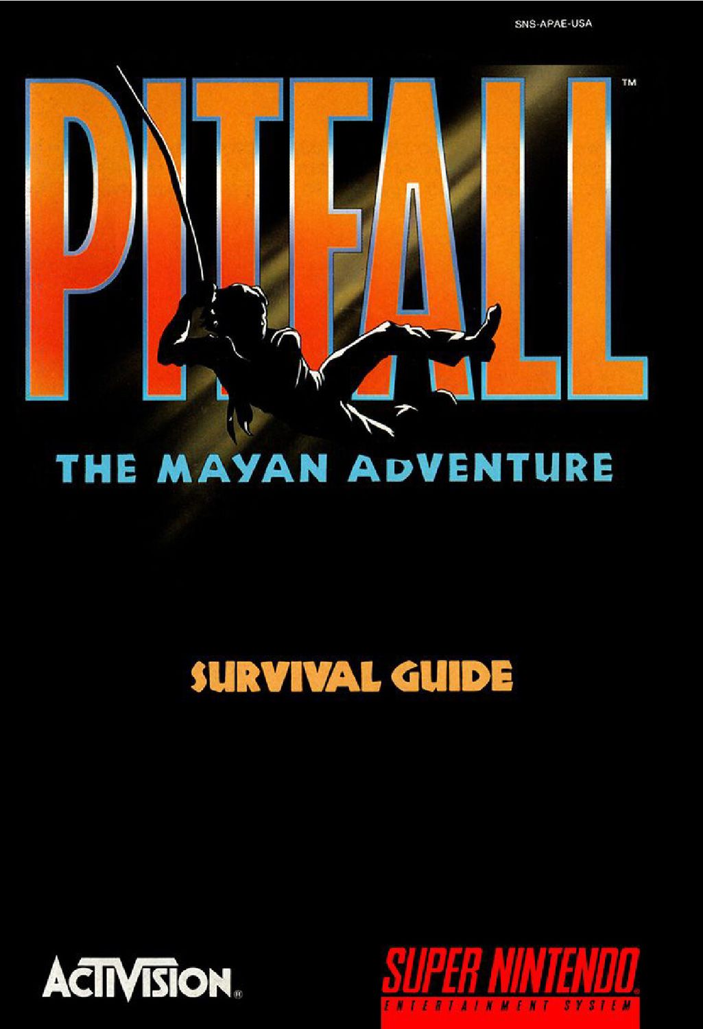 Pitfall - The Mayan Adventure Reproduction Manual