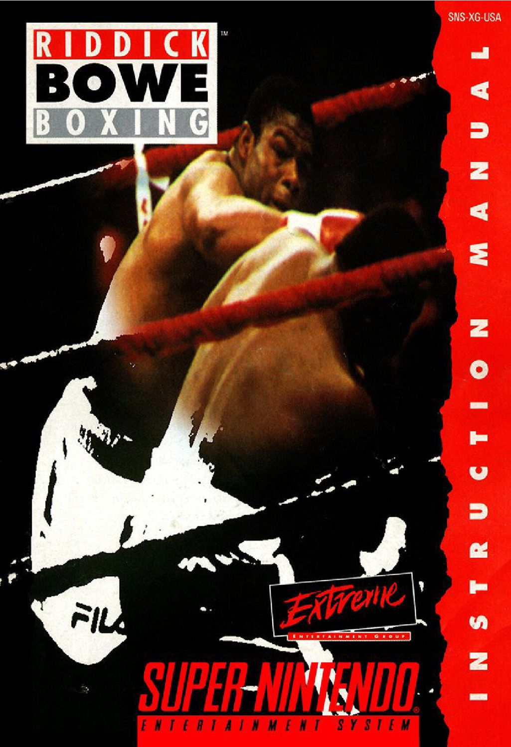 Riddick Bowe Boxing Reproduction Manual