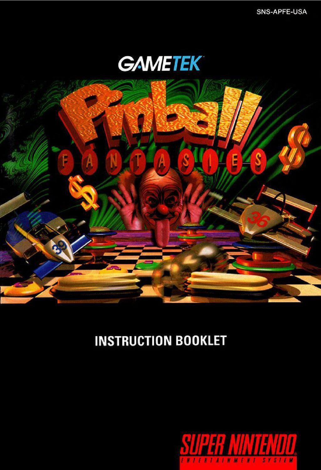 Pinball Fantasies Reproduction Manual