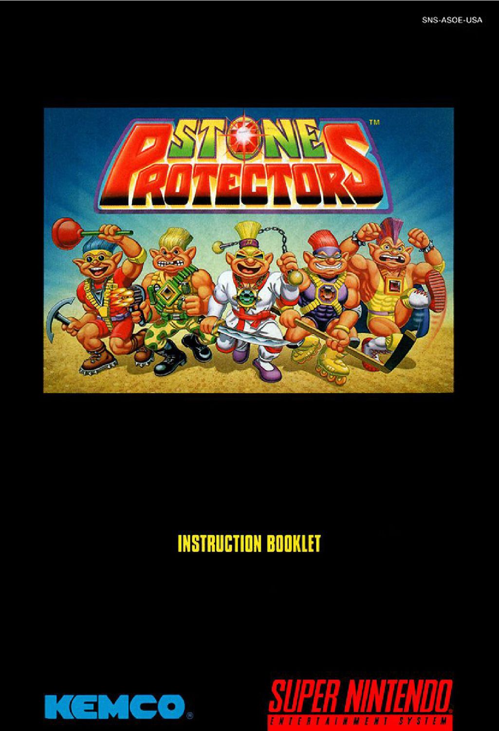 Stone Protectors Reproduction Manual