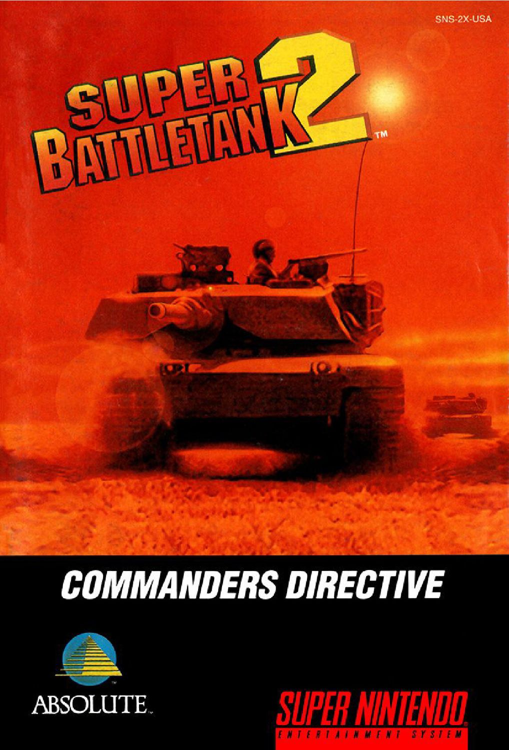 Super Battletank 2 Reproduction Manual