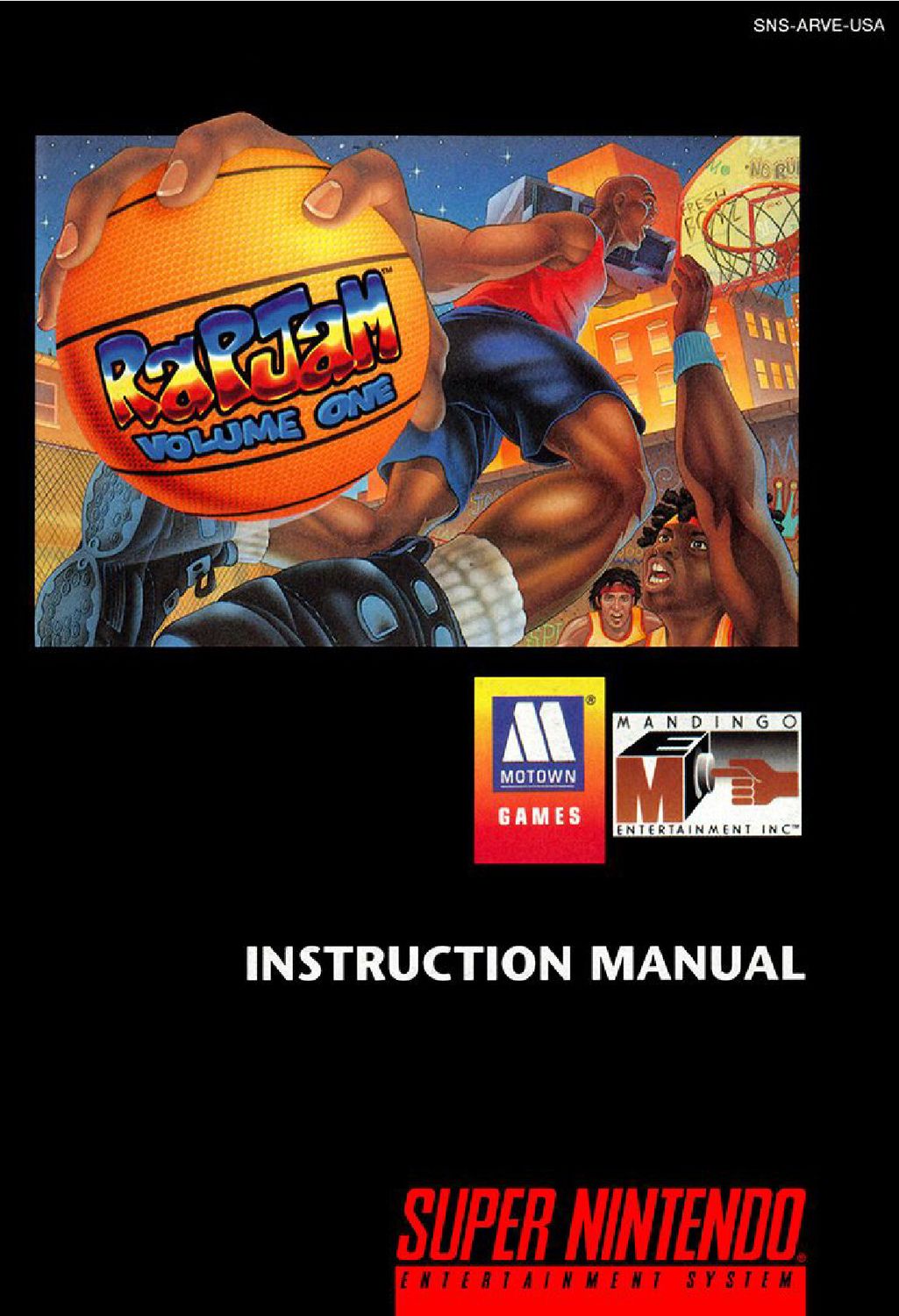 Rap Jam - Volume One Reproduction Manual