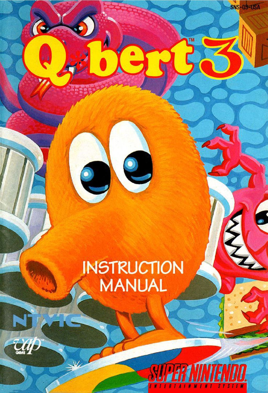 Q-bert 3 Reproduction Manual