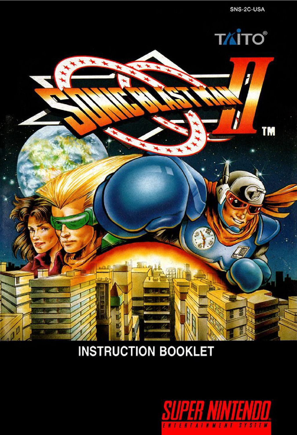 Sonic Blast Man II Reproduction Manual