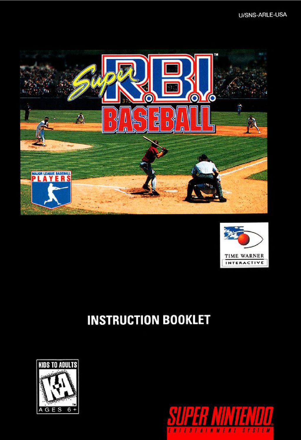 Super R.B.I. Baseball Reproduction Manual