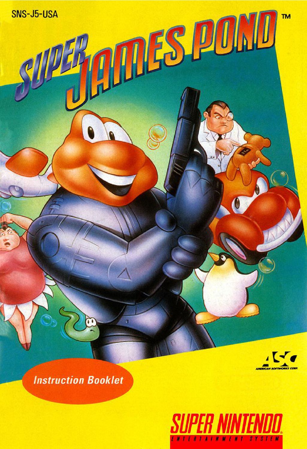 Super James Pond Reproduction Manual