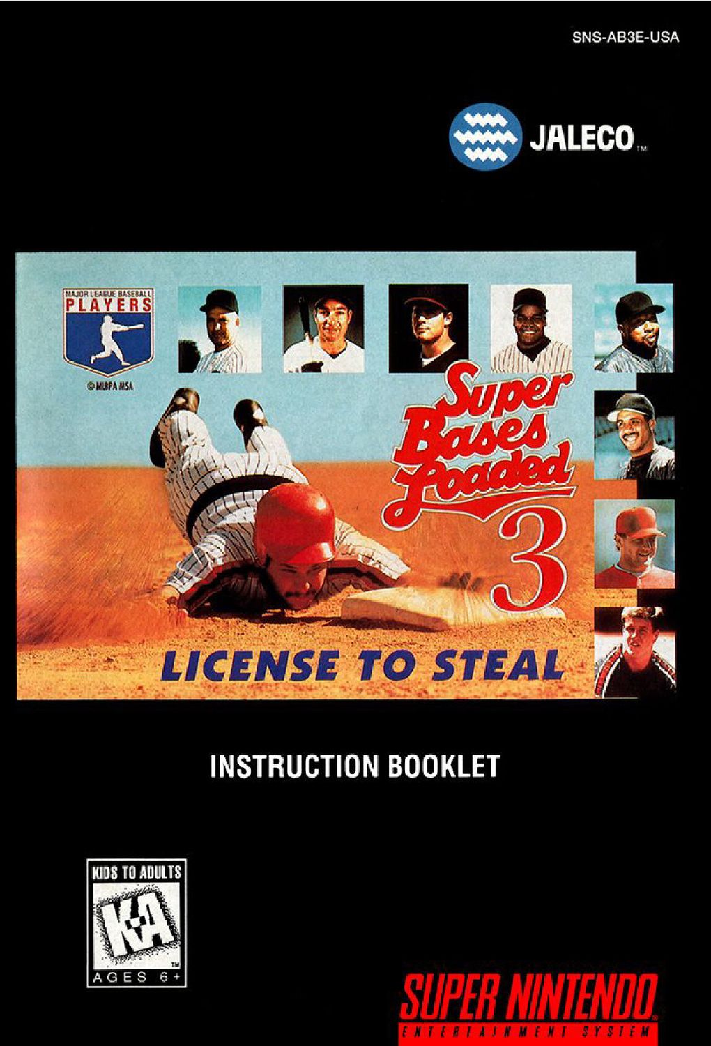 Super Bases Loaded 3 - License to Steal Reproduction Manual