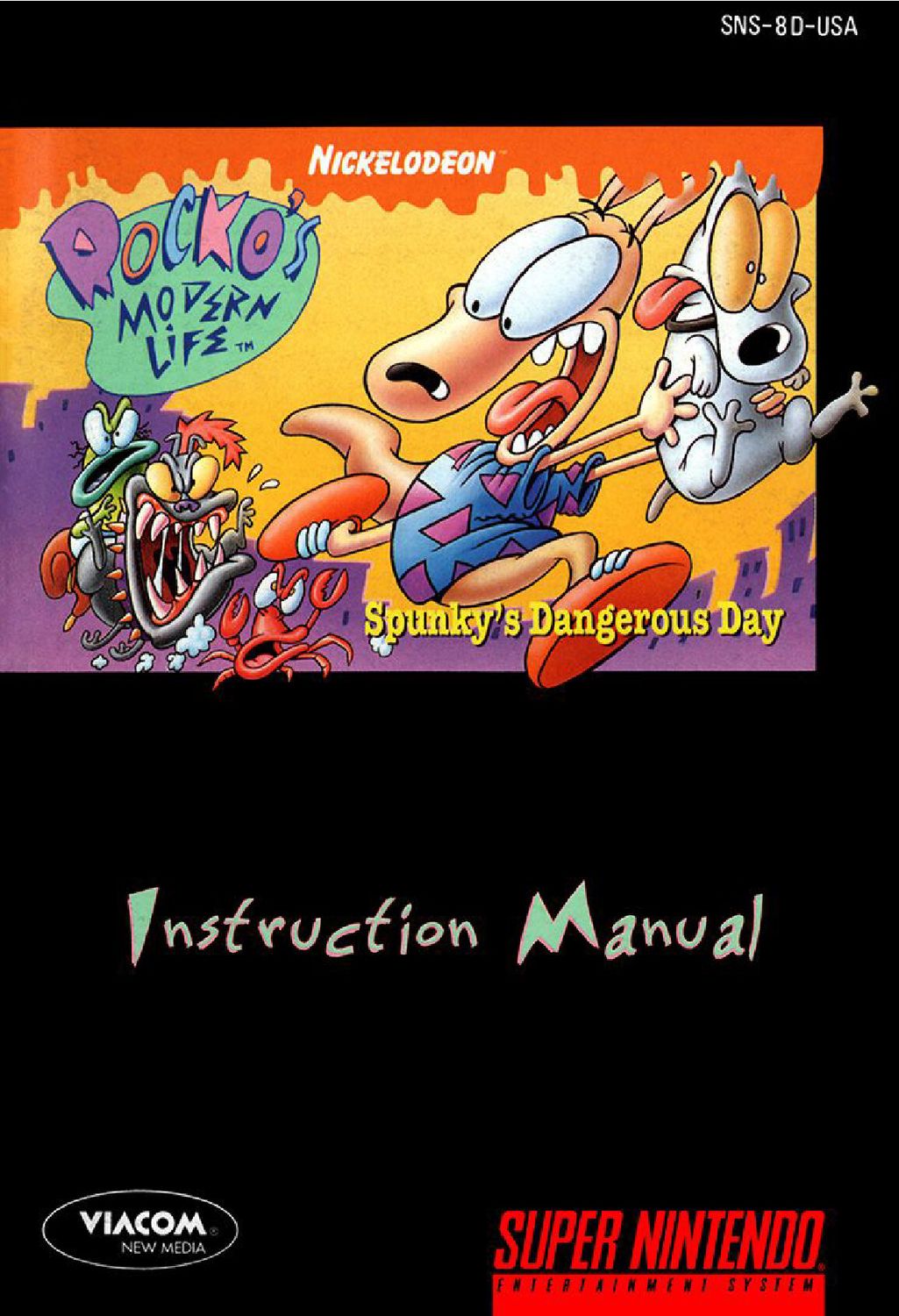 Rocko&#39;s Modern Life - Spunky&#39;s Dangerous Day Reproduction Manual