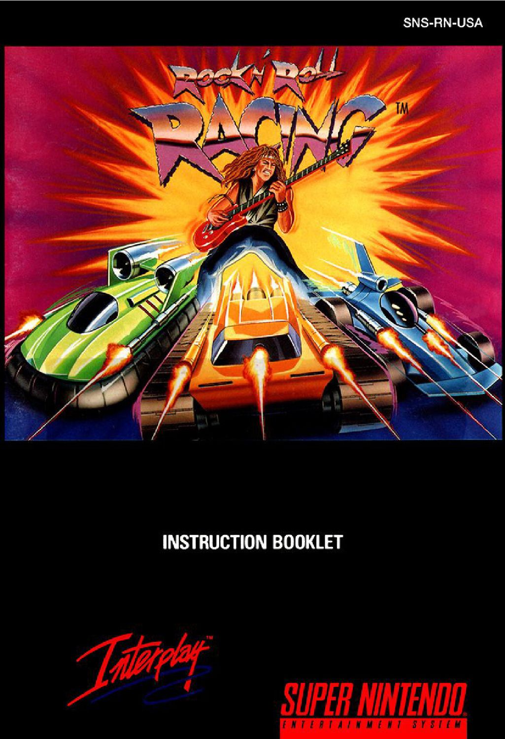 Rock N&#39; Roll Racing Reproduction Manual