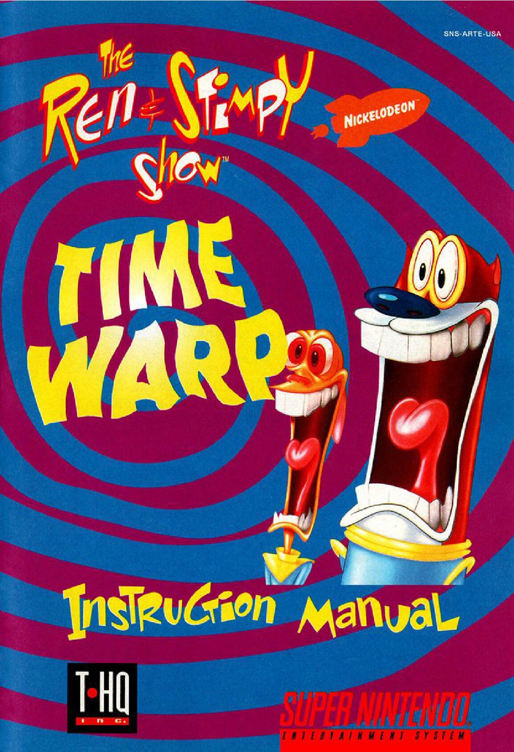 Ren &amp; Stimpy Show, The - Time Warp Reproduction Manual