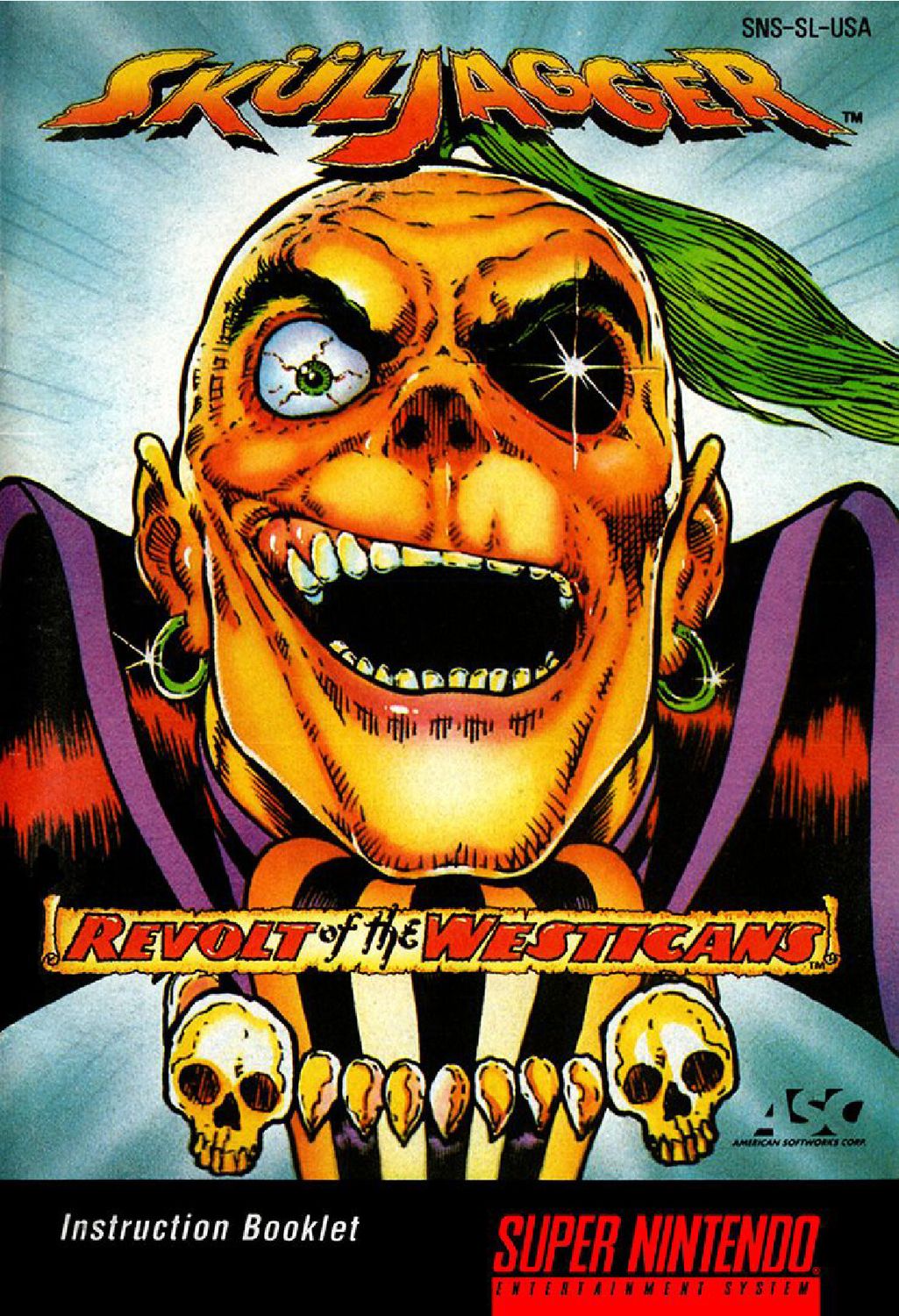 Skuljagger - Revolt of the Westicans Reproduction Manual