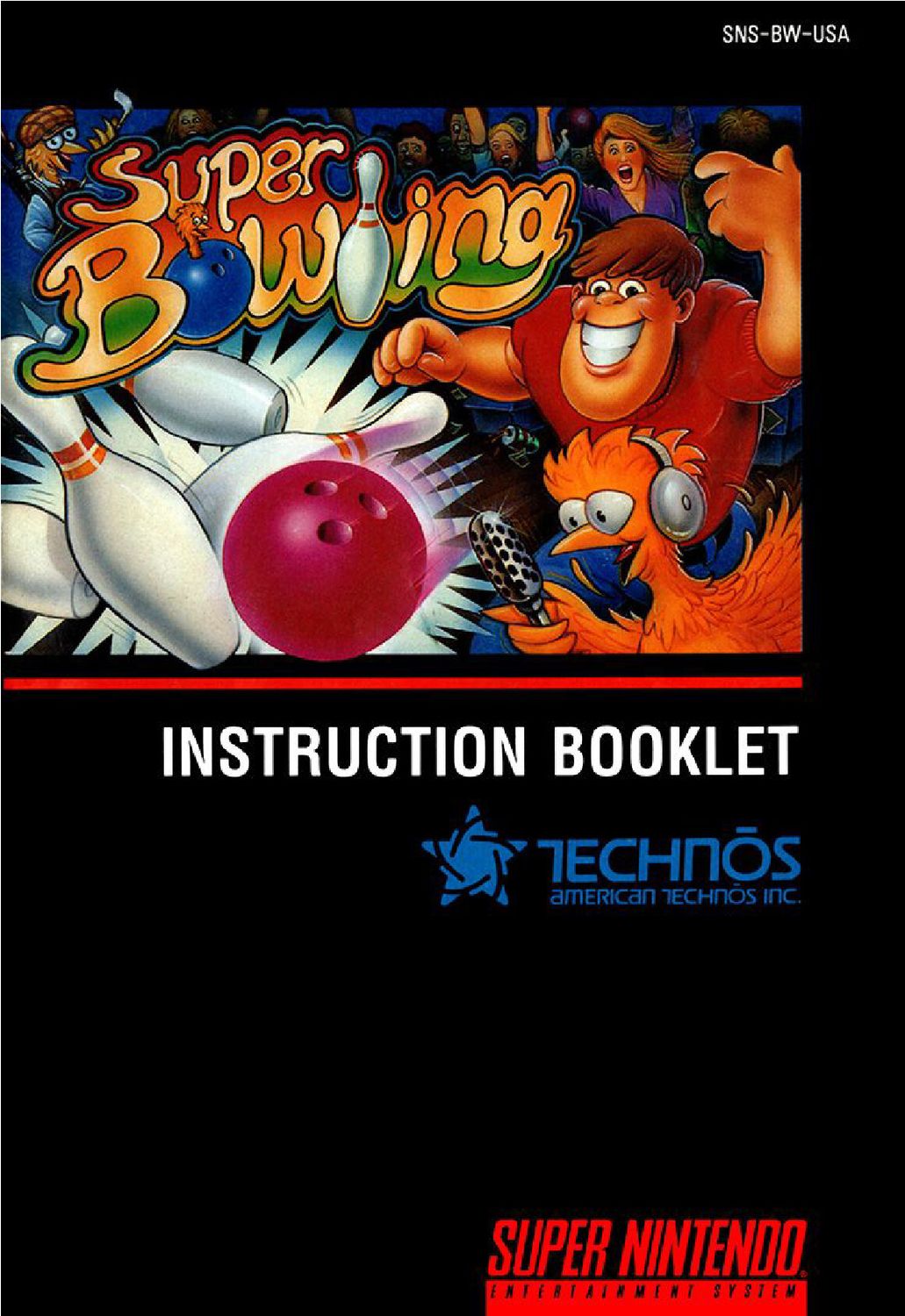 Super Bowling Reproduction Manual