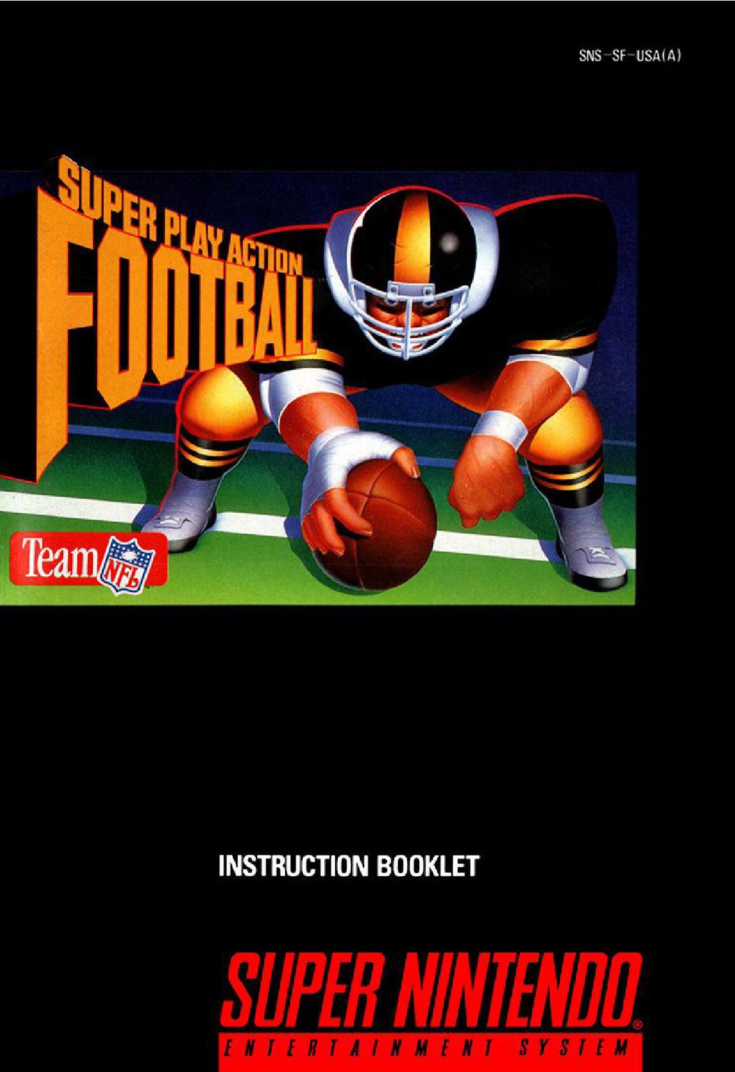 Super Play Action Football Reproduction Manual