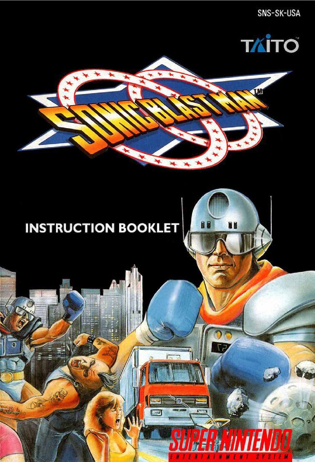 Sonic Blast Man Reproduction Manual
