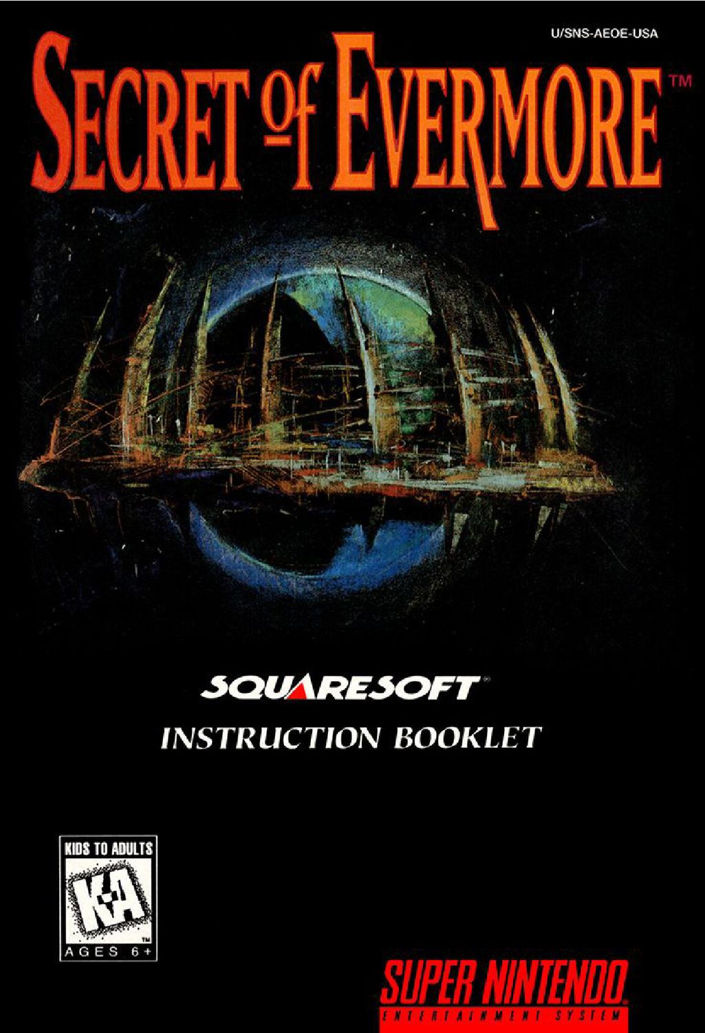 Secret of Evermore Reproduction Manual