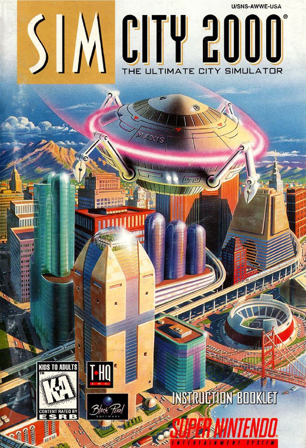 SimCity 2000 - The Ultimate City Simulator Reproduction Manual