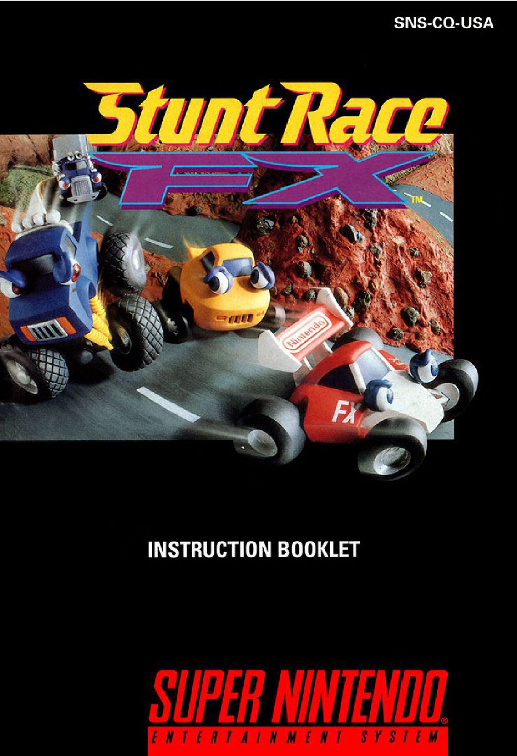 Stunt Race FX Reproduction Manual