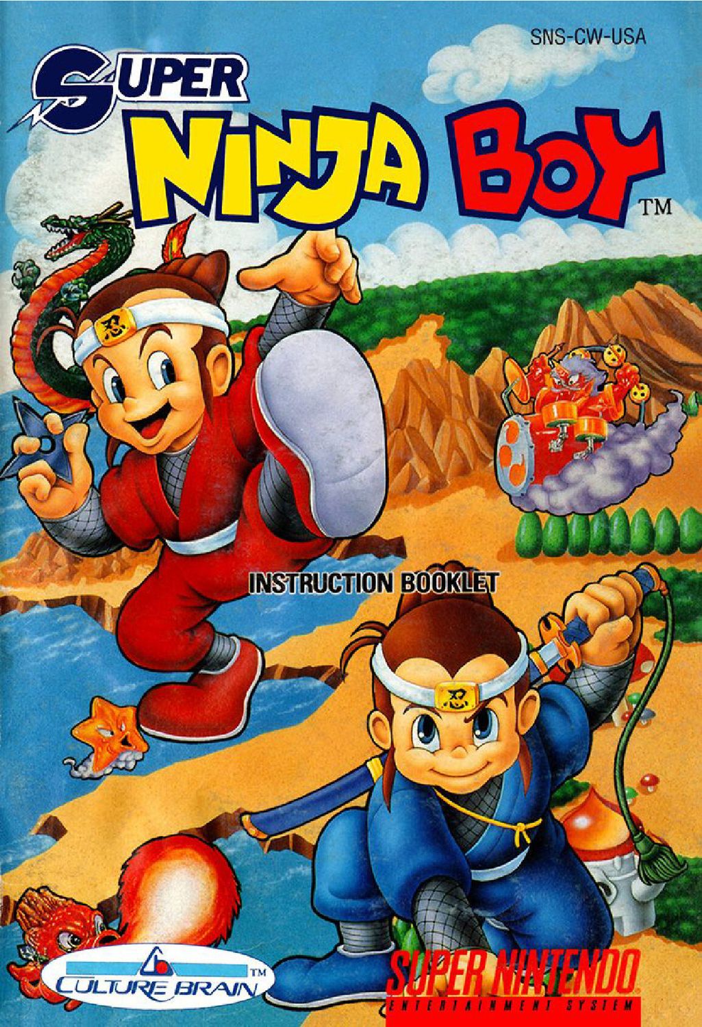 Super Ninja Boy Reproduction Manual
