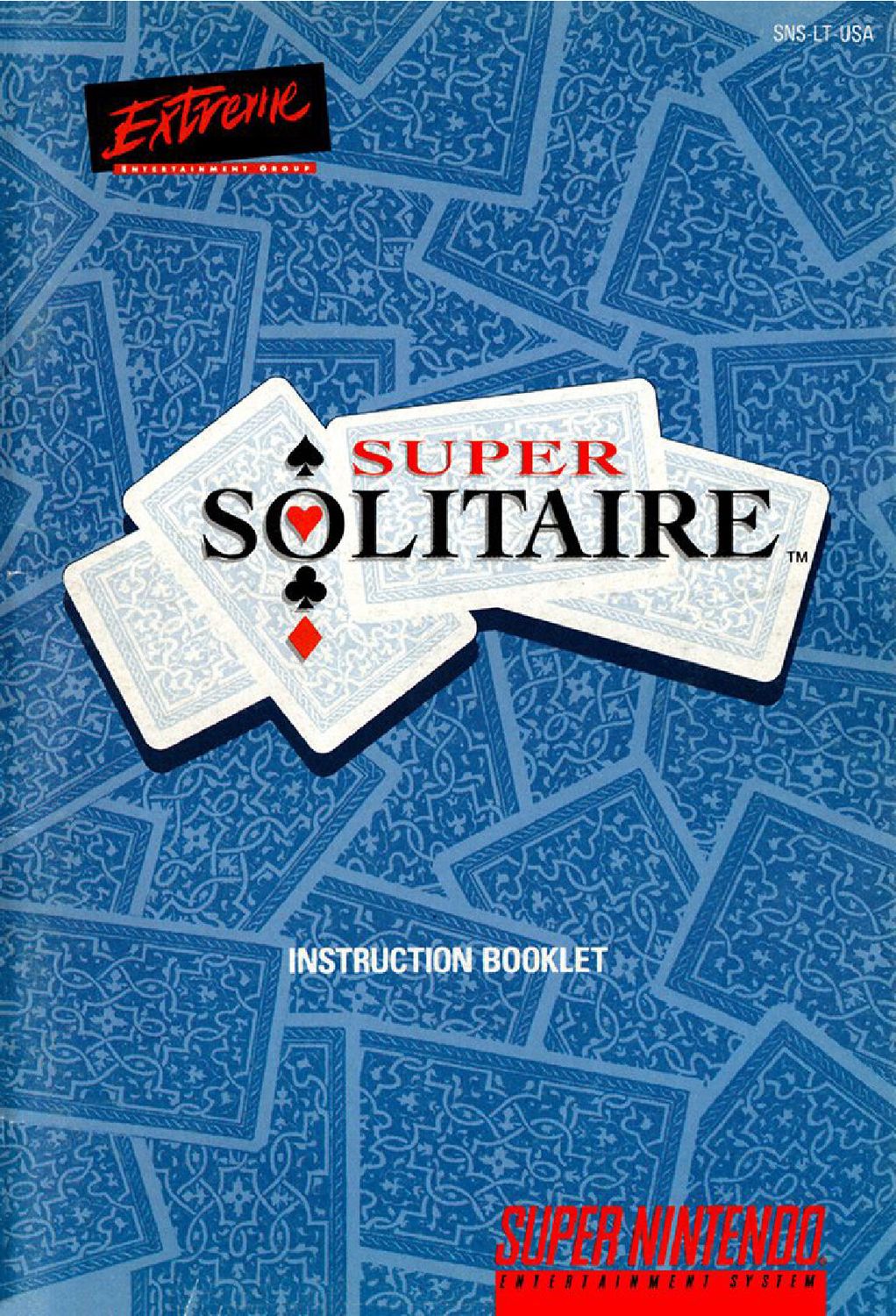 Super Solitaire Reproduction Manual