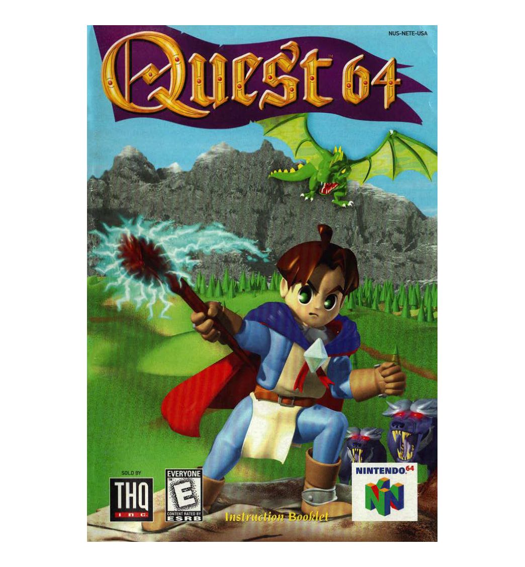 Quest 64 Reproduction Manual