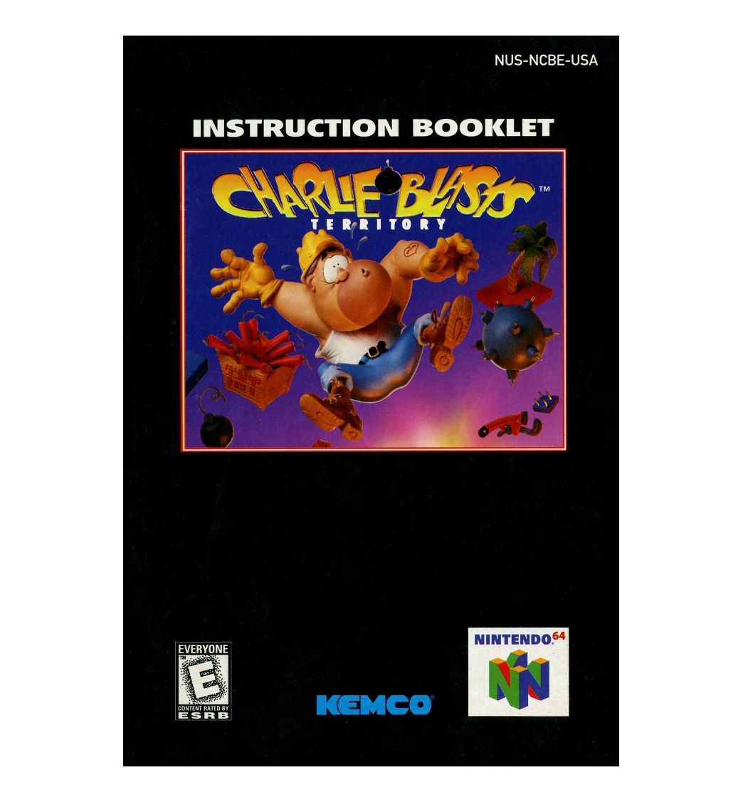 Charlie&#39;s Blast Territory Reproduction Manual