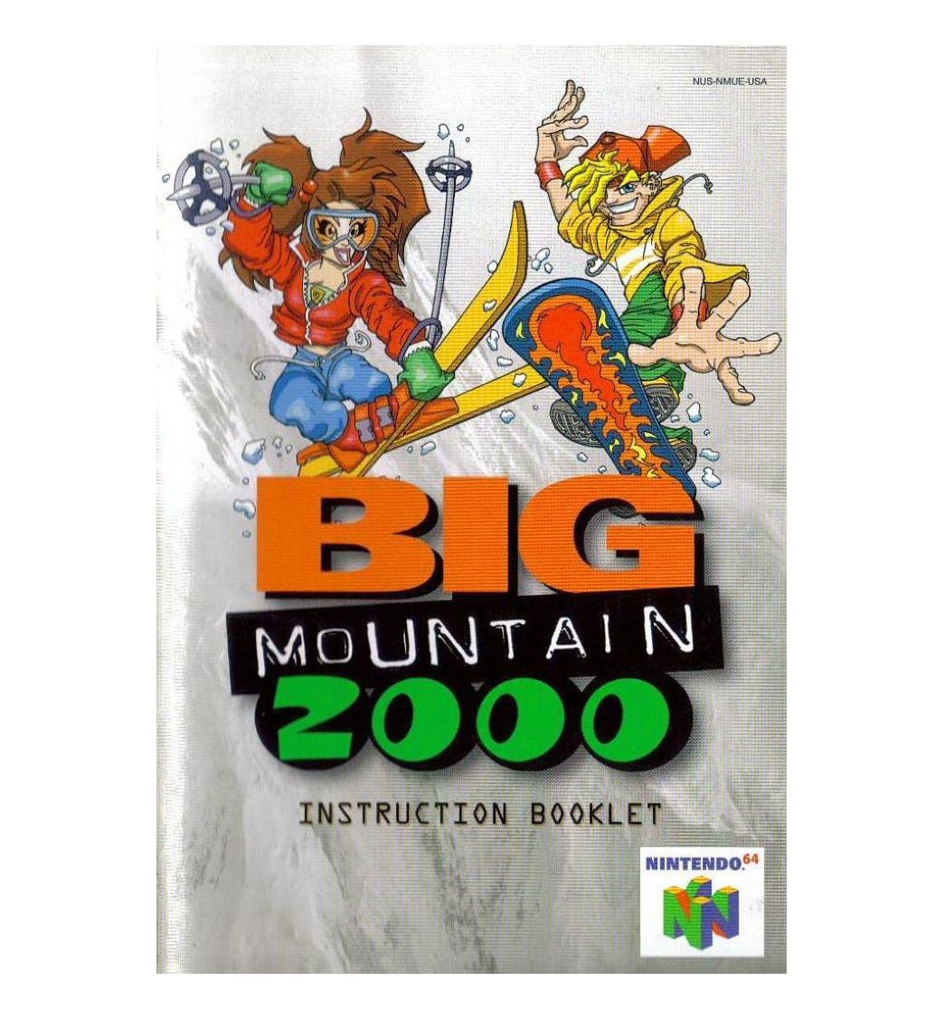 Big Mountain 2000 Reproduction Manual