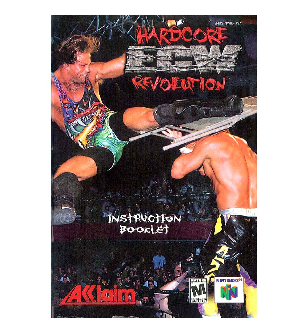 ECW Hardcore Revolution Reproduction Manual