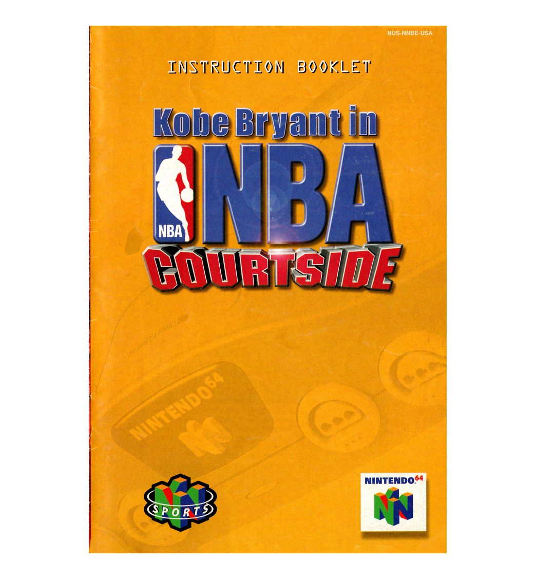 NBA Courtside Reproduction Manual