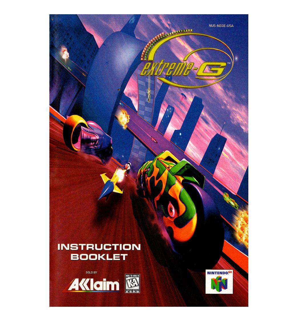 Extreme-G Reproduction Manual